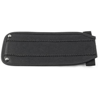 Black PU Leather Gas Tank Panel Bib for Harley Electra Glide FLH