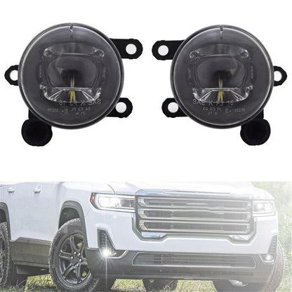 Front LED Fog Lights  for 2020-2022 GMC Acadia SLT Denali AT4