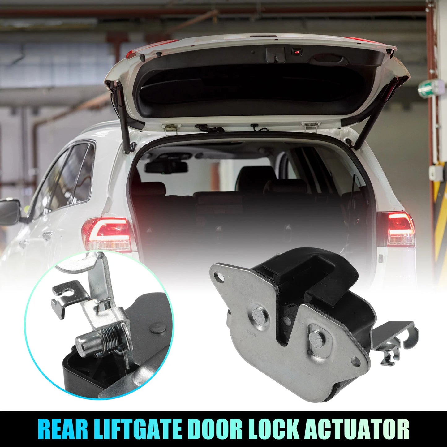 Rear Liftgate Door Lock Actuator Motor for Chevrolet Silverado, GMC Sierra