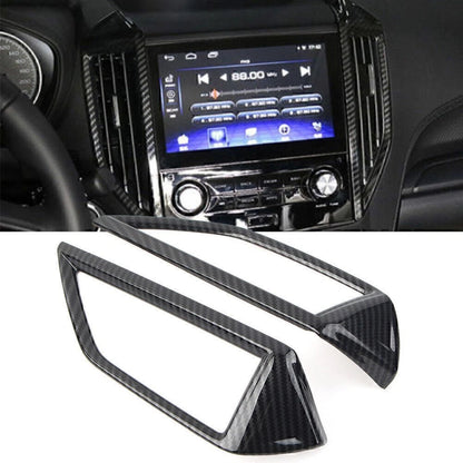 Front Middle Air Vent Cover Trim for Subaru Forester (2019–2022) Carbon Fiber