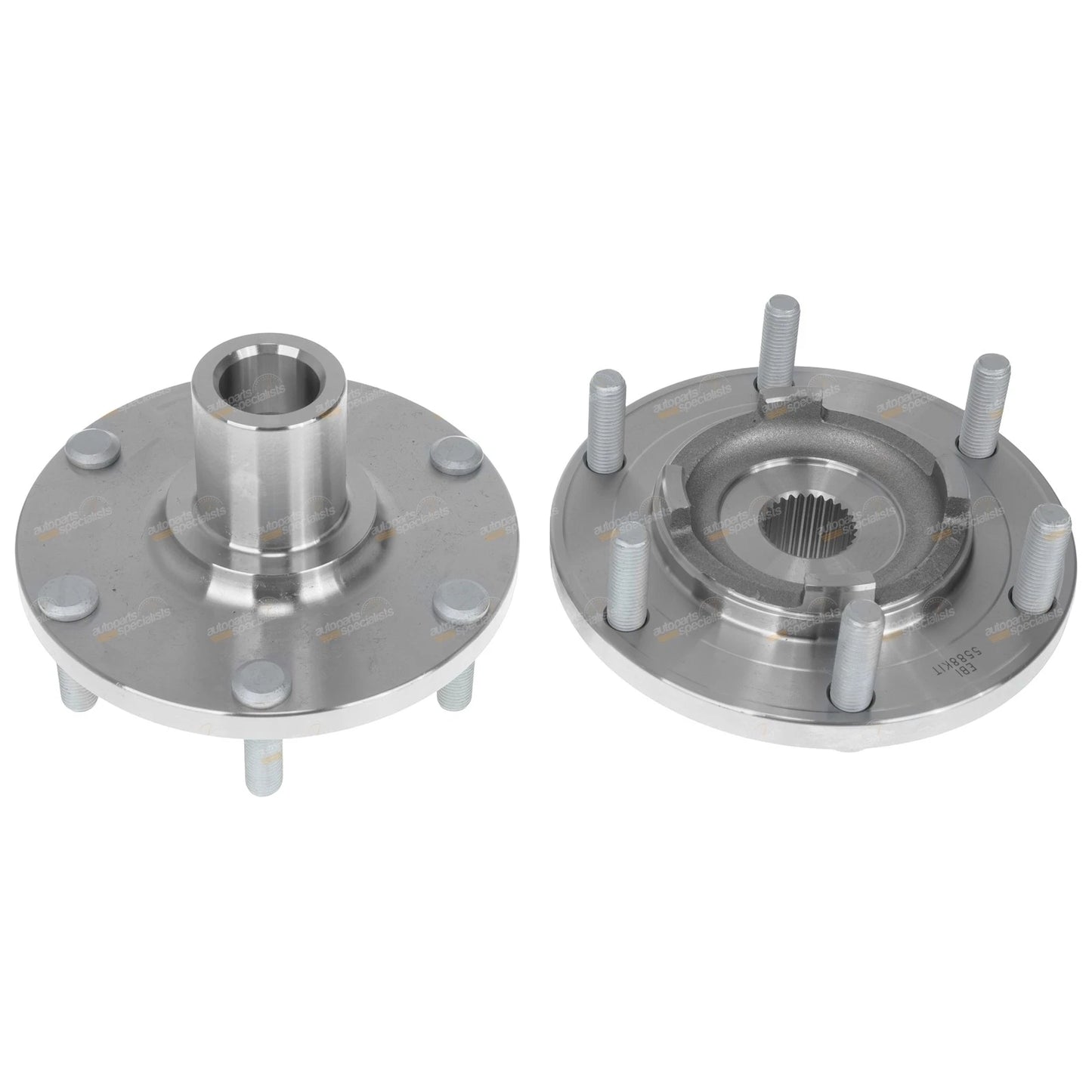 2x Front Wheel Bearing Hub Assemblies for Mazda BT50 B3000 (2006–2010)