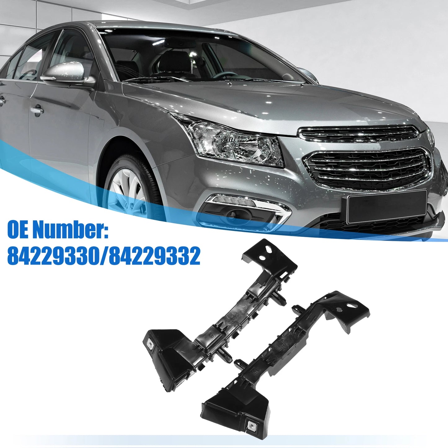 Pair Front Bumper Bracket for Chevrolet (No. 84229330/84229332)