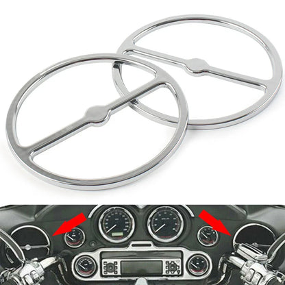Speaker Trim Ring Covers for Harley Electra Tri Glide & Street Glide (2014-2023)