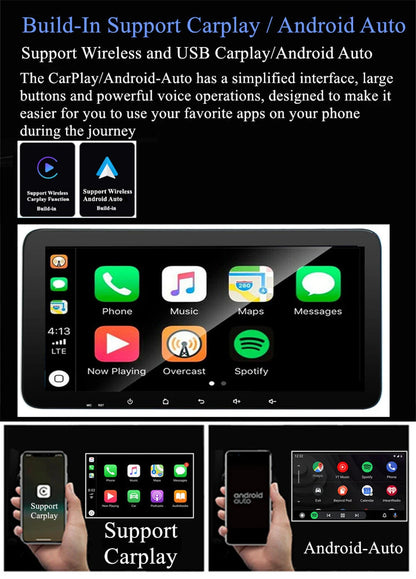 10.33" Android 13 Stereo Radio GPS for RAM 1500 2500 3500 4500 5500 (2013-2023)