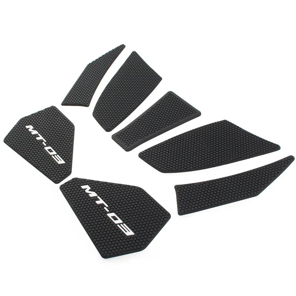 Rubber Grips Tank Side Knee Pads for Yamaha MT-03 (2021 - Present)