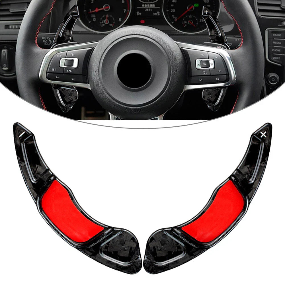 Steering Wheel Paddle Shifter Extensions for VW Golf 7 MK7, MK7.5, Polo