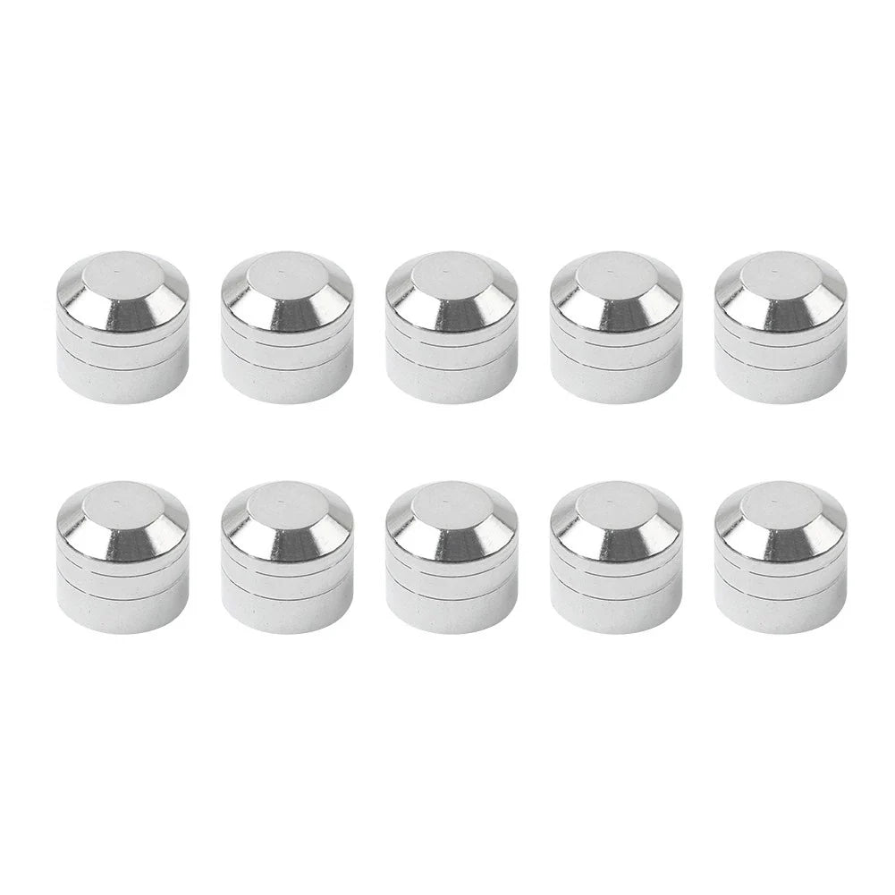 10 x Engine Cover Bolts Screw Caps CNC for Harley Twin Cam Dyna Softail Chrome