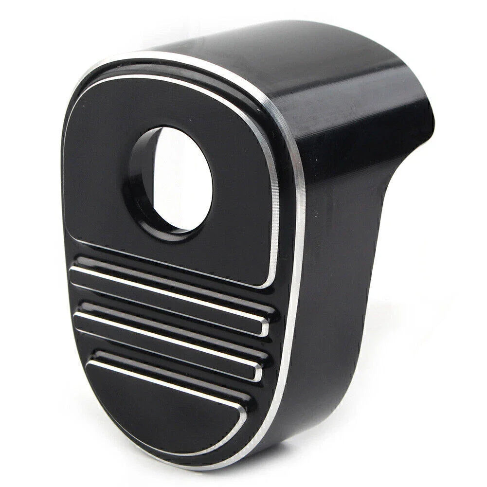 Tri-Line Black Ignition Switch Cover for Harley Touring Bagger FLH (2014-2022)