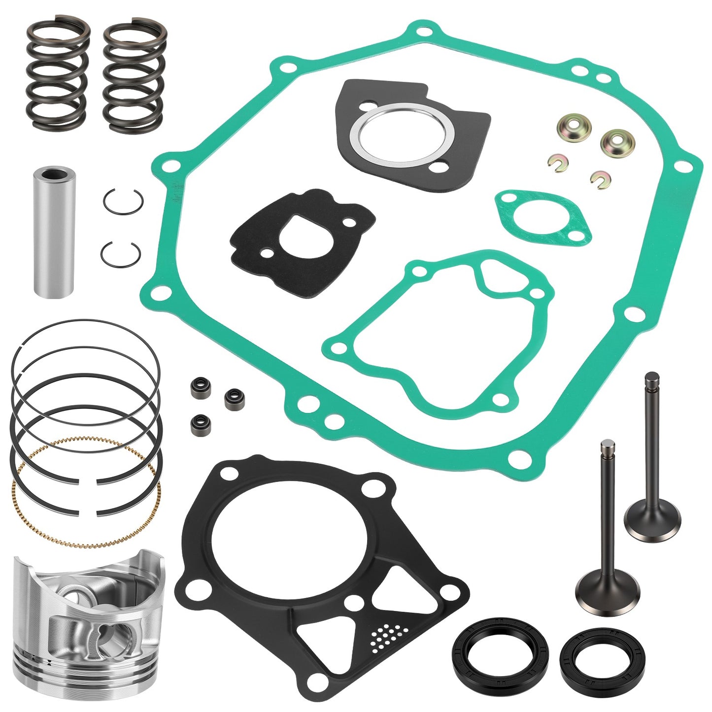 Oversize Piston & Gasket Valve Kit for Yamaha Golf Cart G14 (1995–1996)