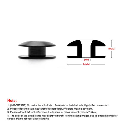 Aluminum Quick Release Fasteners for Bumper Trunk Fender Hatch Lids (All)