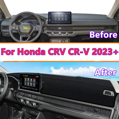 Dash Mat Black for Honda CR-V (2023–2024)