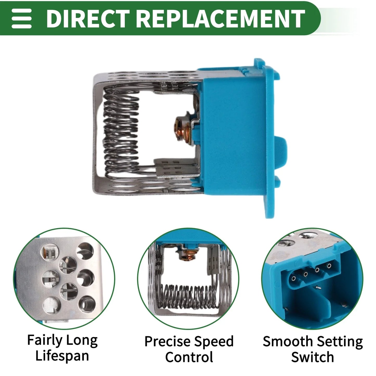 HVAC Blower Motor Resistor for BMW 5 (1987-1997)