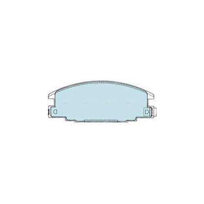 4WD Front Disc Brake Pads Set for Isuzu MU (1989-1995)