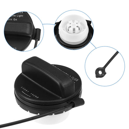 Gas Fuel Tank Cap for Nissan Altima (2013–2018) & Infiniti QX60 (2014–2020) Black