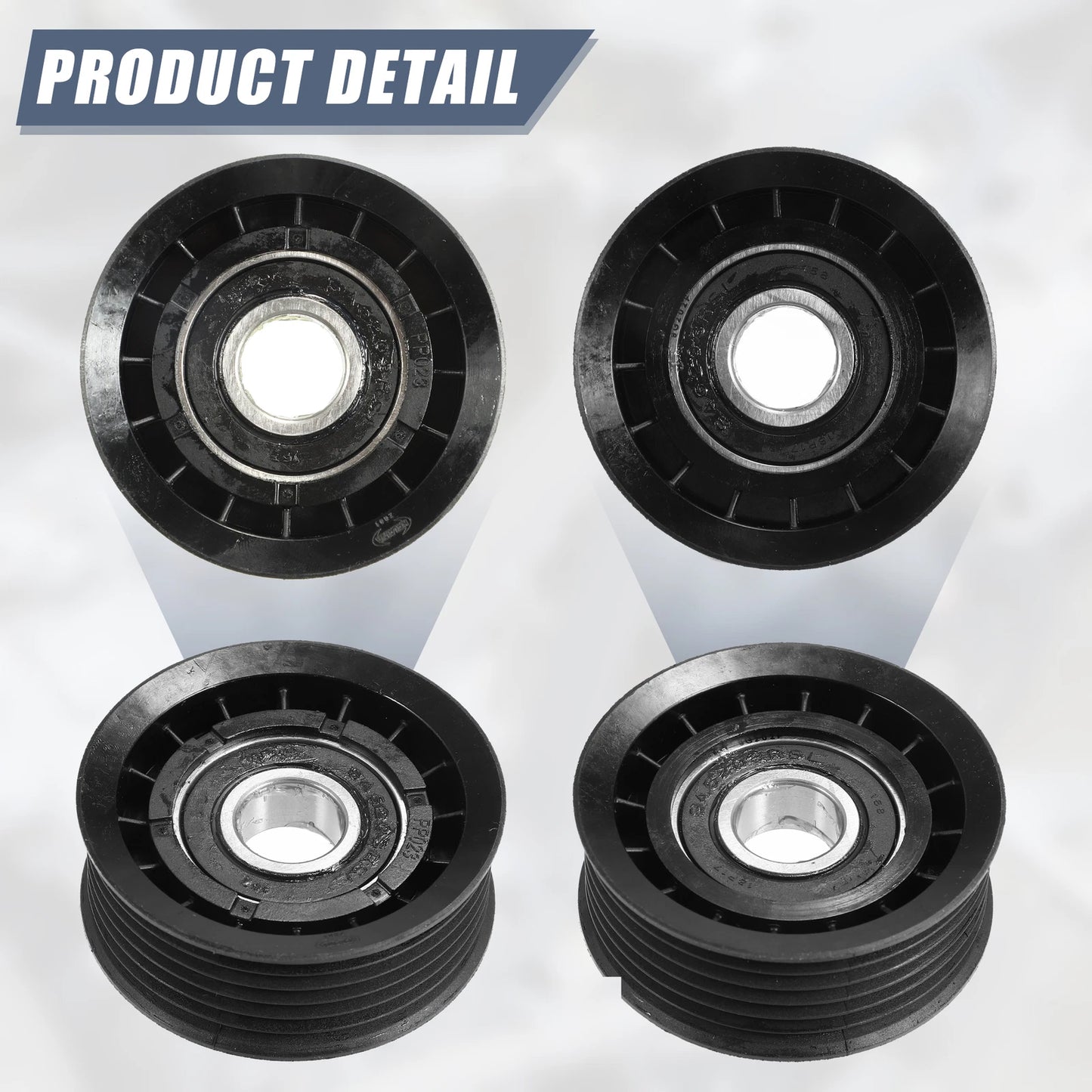 Drive Belt Idler Pulley for Mercedes-Benz C 230 (2006–2007) 5184638AD