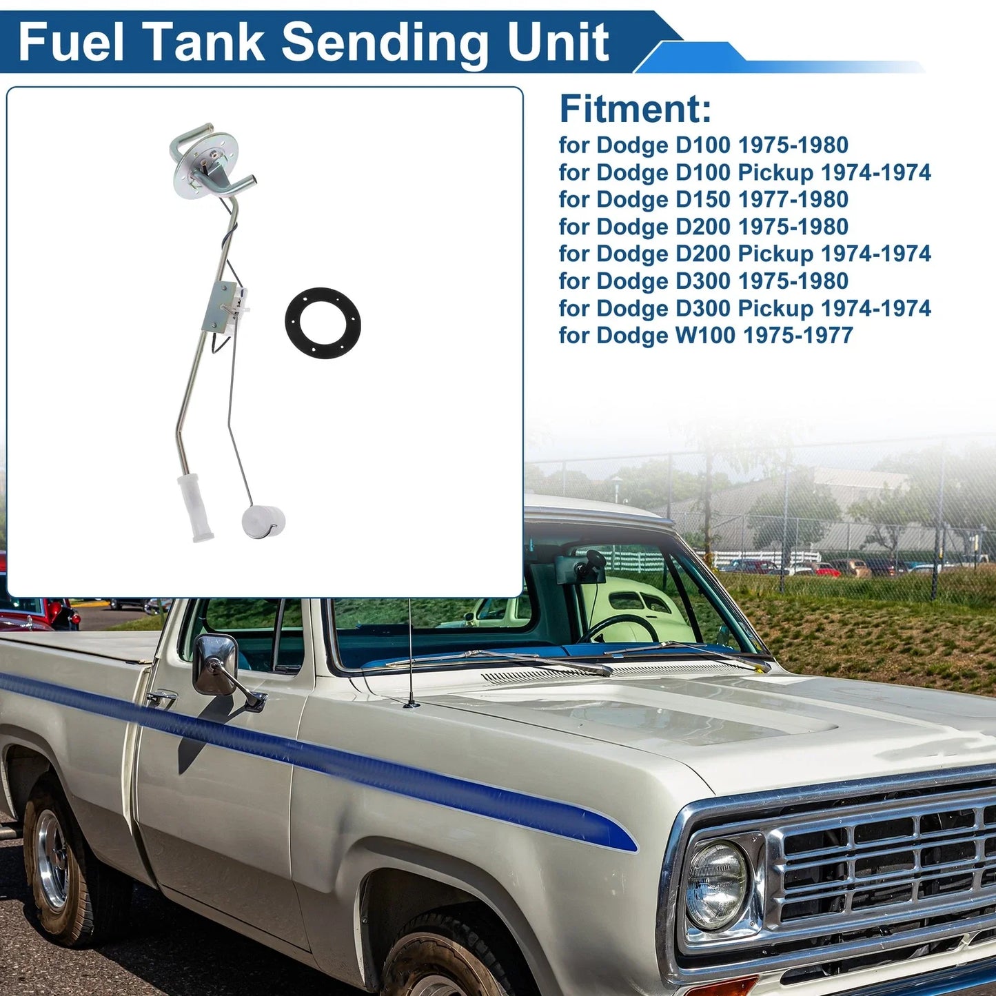 Fuel Level Sending Unit for Dodge D100 (1975-1980)