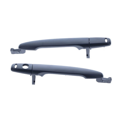 Set of 2 Outer Door Handles for Mitsubishi Outlander (2006–2012) Black