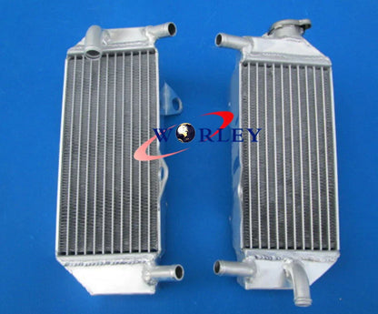 Aluminum Radiator + Blue Hose for Honda CRF250R (2010-2013)