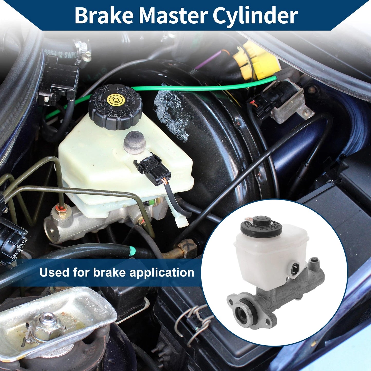 Brake Master Cylinder Reservoir No. 4720160831 for Toyota Land Cruiser (1990–1997)