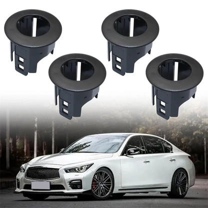 4 Pcs Parking Sensor Retainer Bumper Holder for Infiniti Nissan (2003-2015)