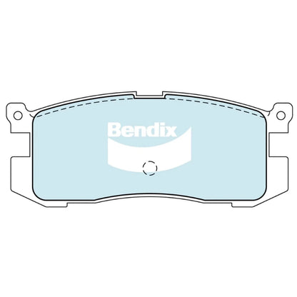 Rear Disc Brake Pad Set 2.0L 2.2L for Ford Telstar TX5 (1988-1989)