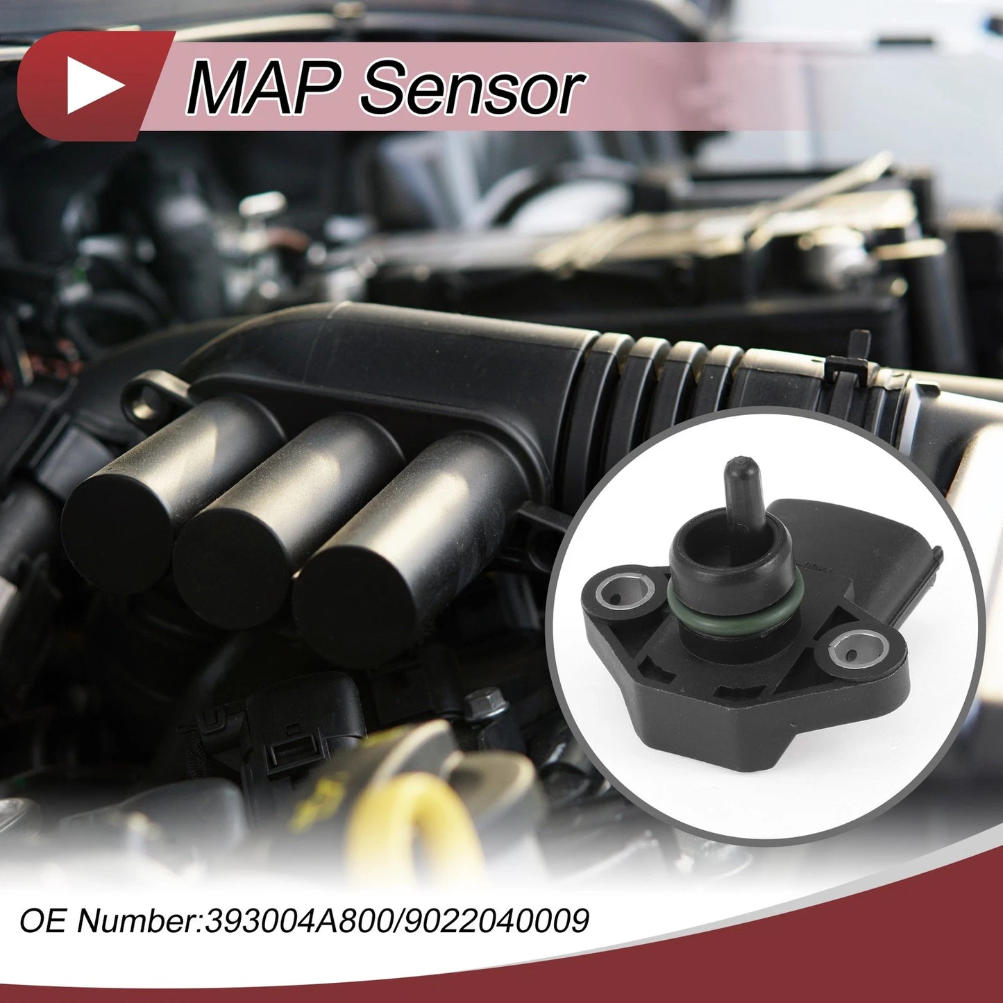 MAP Sensor No.393004A800 for Hyundai Starex (2019–2020)