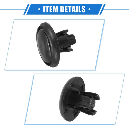 30 x Fender Liner Clips for Honda - Plastic Black Automotive Fasteners