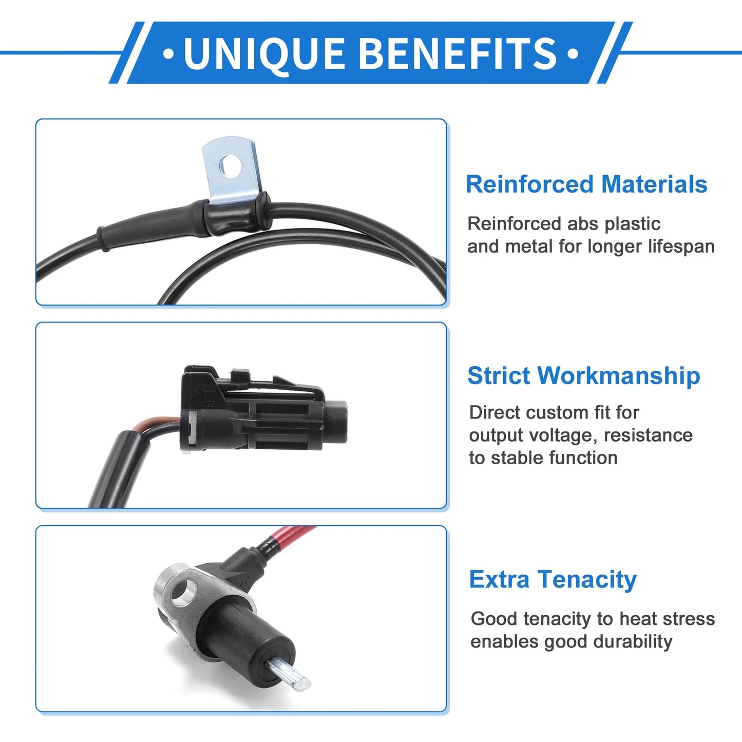 ABS Wheel Speed Sensor for Hyundai Sonata (No. 9568534501/9568534000)
