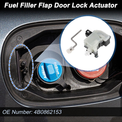 Fuel Filler Flap Door Latch Lock Actuator Motor for Audi A3 (2004–2012)