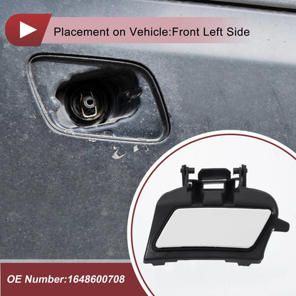 Front Left Washer Nozzle Cover Cap for Mercedes-Benz ML350 (2003–2011) White