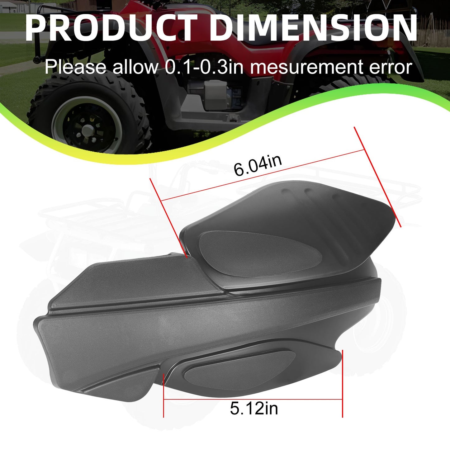 Set of 2 Hand Guards for Polaris Sportsman XP 1000 (2015–2024)