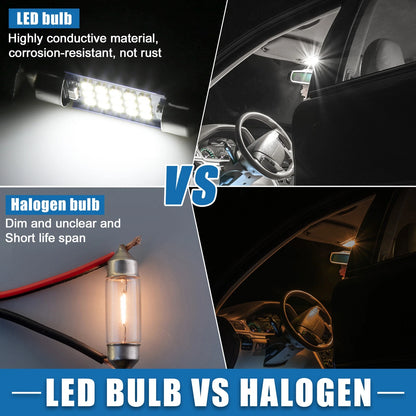 Set of 4 LED Festoon Lights for Car (36mm, 1210)