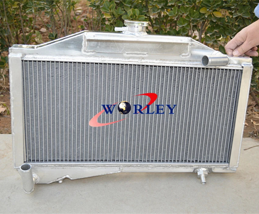 3 Row Aluminum Radiator with Fan for Morris Minor 1000 (1955–1971)