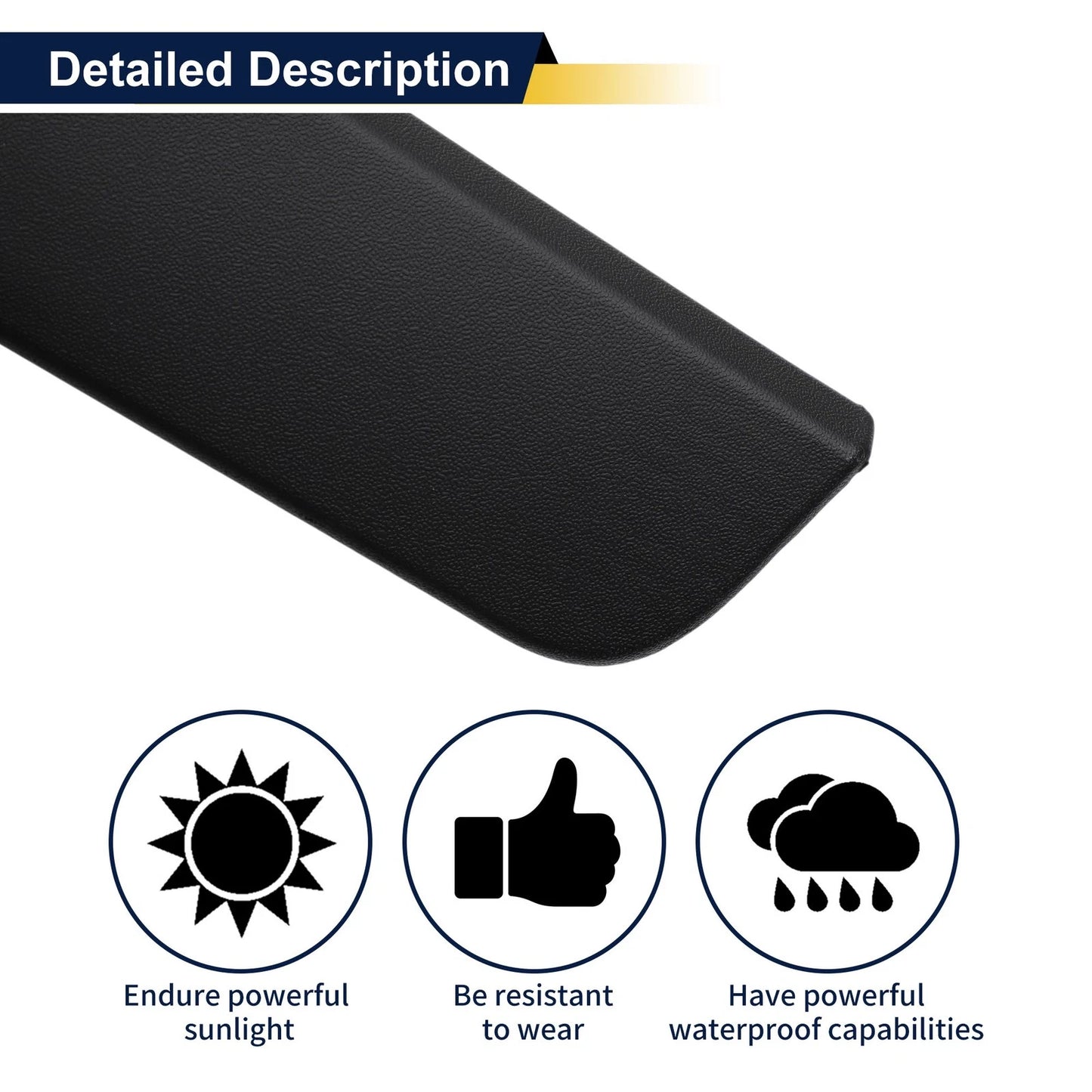 Rear Right Door Side Lower Trim No. 828764BA0A for Nissan Rogue (2014–2020)
