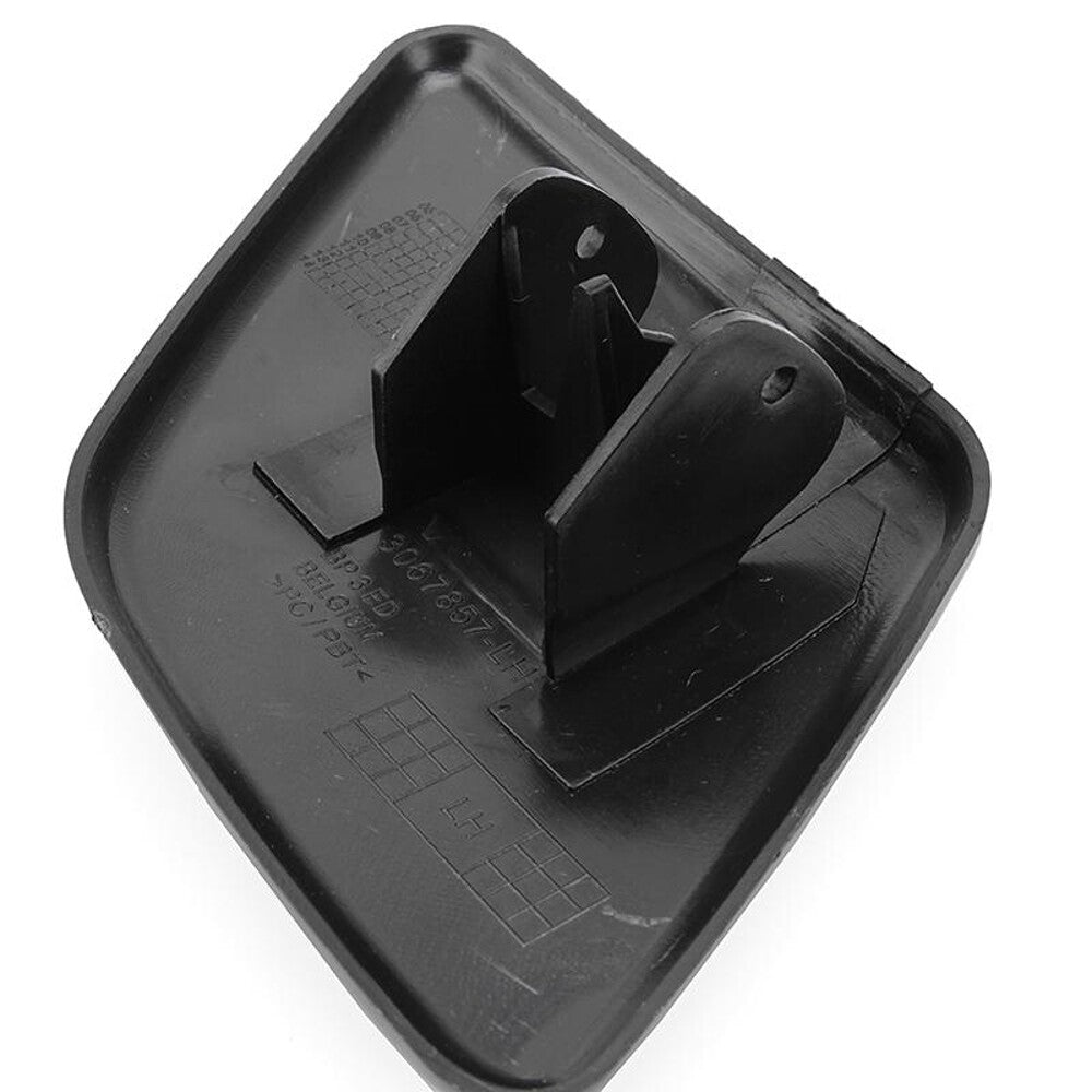 Set of 2 Headlight Washer Covers for Volvo XC90 (2007–2014) - Black Plastic
