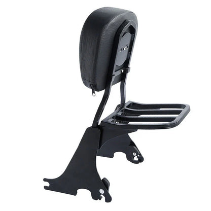 Sissy Bar Backrest Luggage Rack for Harley Sportster Forty-Eight (2004-2022)