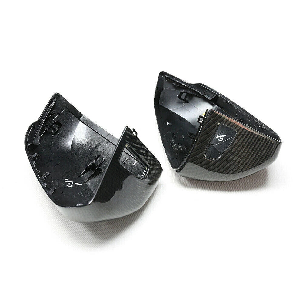 1 Pair Carbon Fiber Mirror Covers for Audi Q3 Q2 (2019-2020)