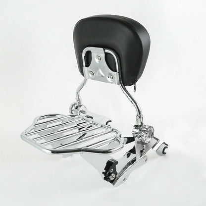 Sissy Bar Luggage Rack Backrest Docking Kit for Harley Street Glide (2014-2024)
