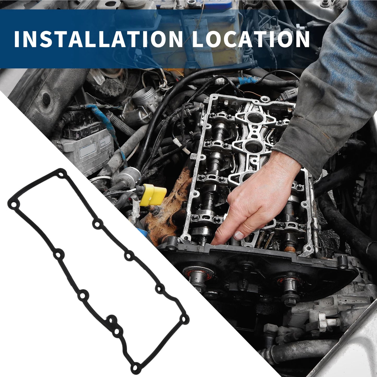 Valve Cover Gasket No.XS6E6584AB for Ford Fiesta