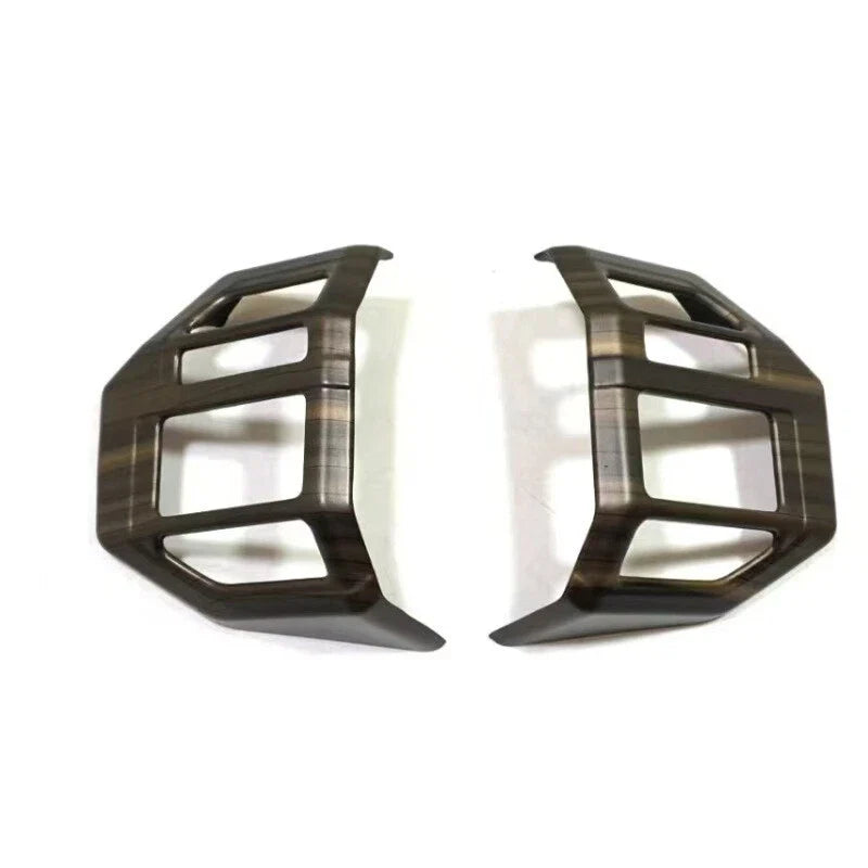 24x Wood Grain Interior Accessories Cover Trim for Toyota Prado (2024–2025)