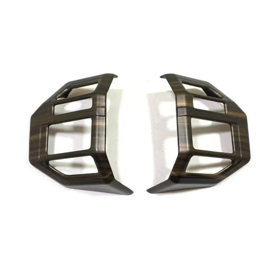 24x Wood Grain Interior Accessories Cover Trim for Toyota Prado (2024–2025)