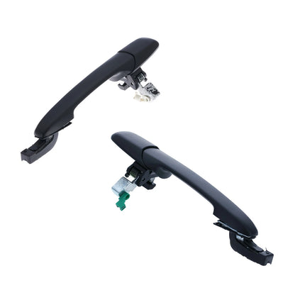 Set of 2 Rear Door Handle Outer Black for Ford Ranger & Mazda BT50 (2006–2011)