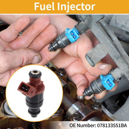 1 Pc Fuel Injector No. 078133551BA/078133551AB for Audi A4 2.8 quattro (1997–2001)