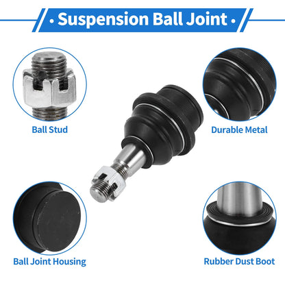 2X Front Lower Ball Joints for Dodge Ram 1500 (2002–2005) No.K7411/5072958AA