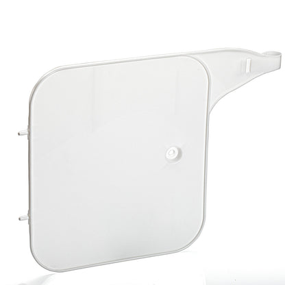 Front Number Plate for Honda XR200R (1990–1999) - Plastic White