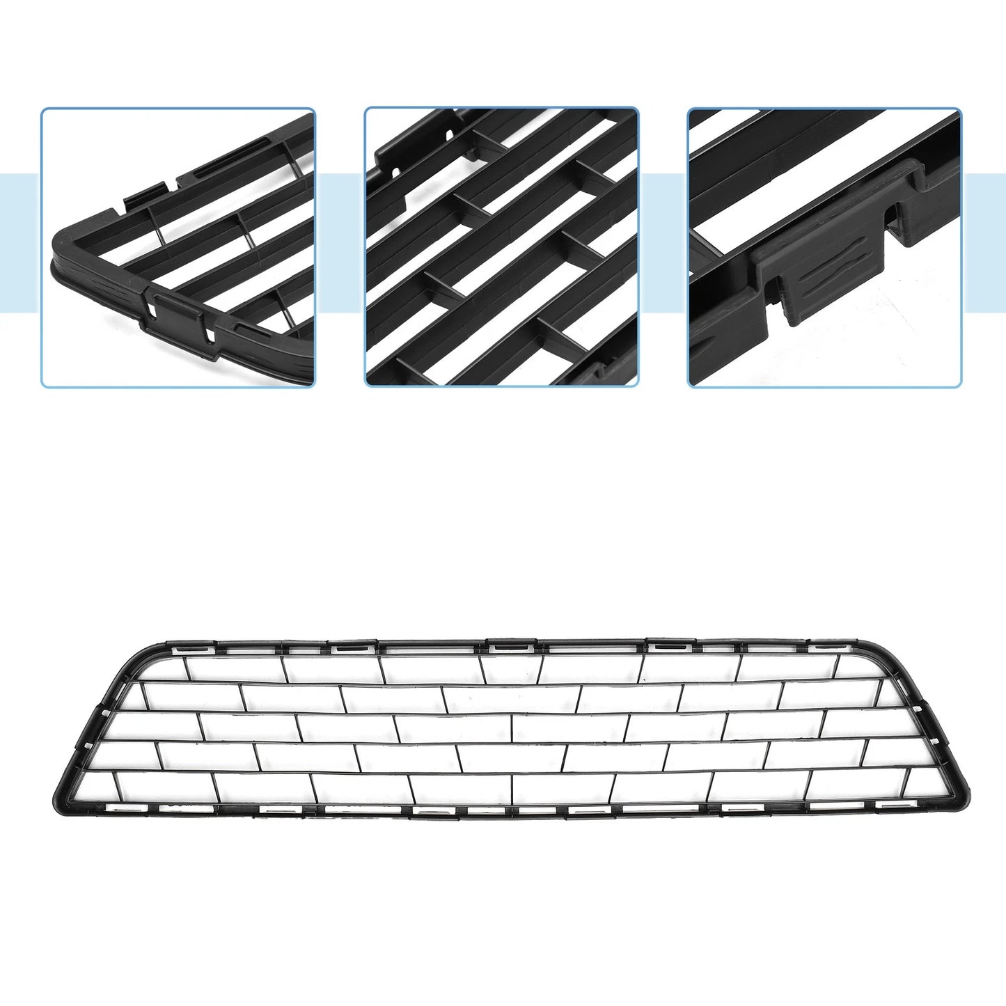 Front Lower Hood Bumper Grille for Nissan Sentra (2013–2015) 622543RA0A