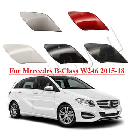 Front Bumper Tow Hook Eye Cover Cap for Mercedes B-Class (2015–2018)