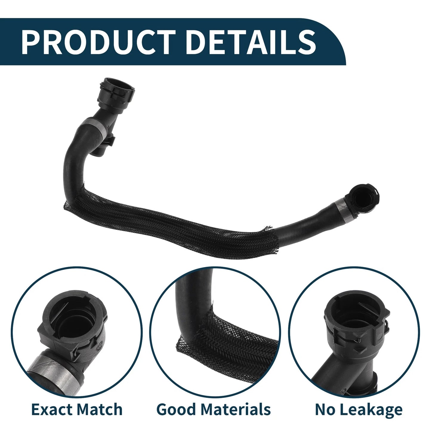 Radiator Hose for BMW 3 Series F30 F31 LCI (2015–2019) No. 64219363338