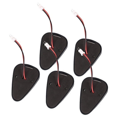 5X Cab Marker Roof Top Running Light Covers for Ford E-150 E-250 (1999–2016)