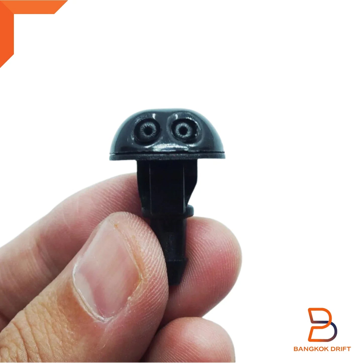 Pair Windshield Washer Nozzle Jet for Holden Rodeo Isuzu D-Max (03-19)